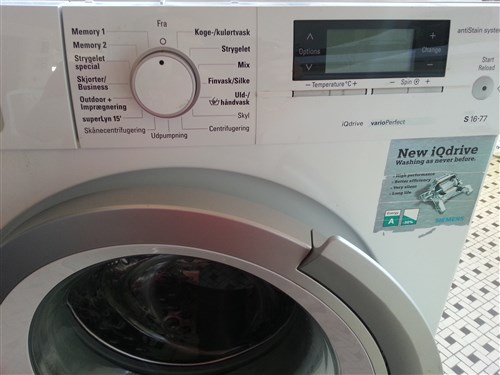 Vaskemaskine slår HPFI-relæet |